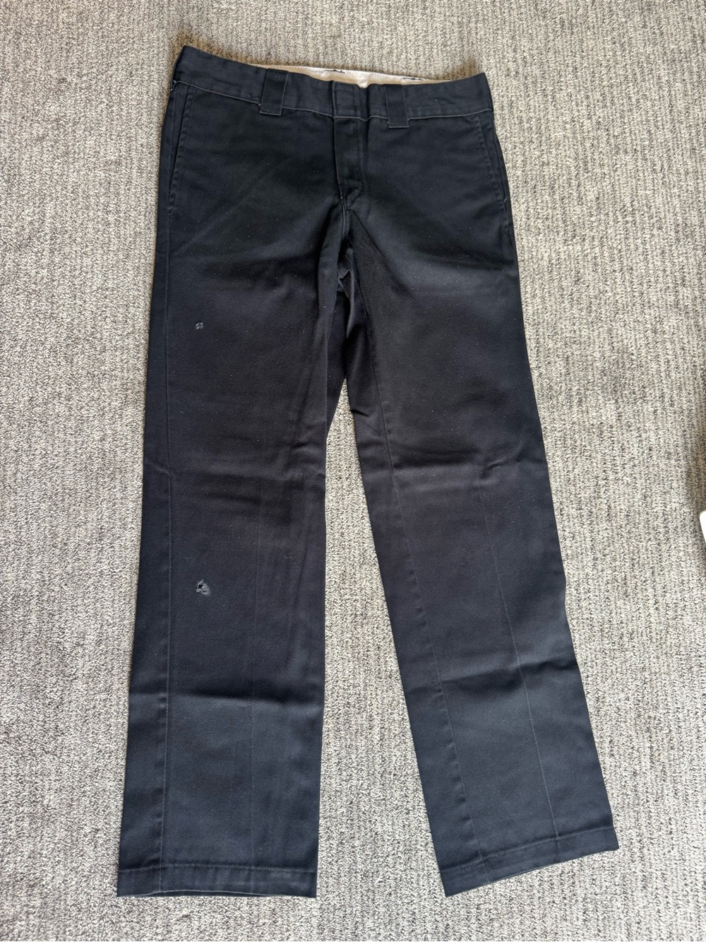 Dickies Men’s Slim Straight Black 32x32